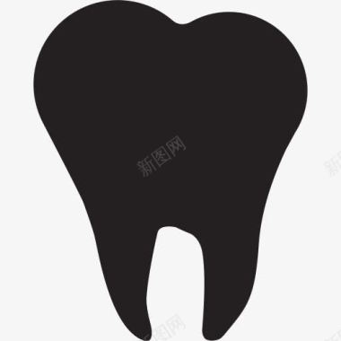 牙科牙医口腔医学牙齿齿位置固图标图标