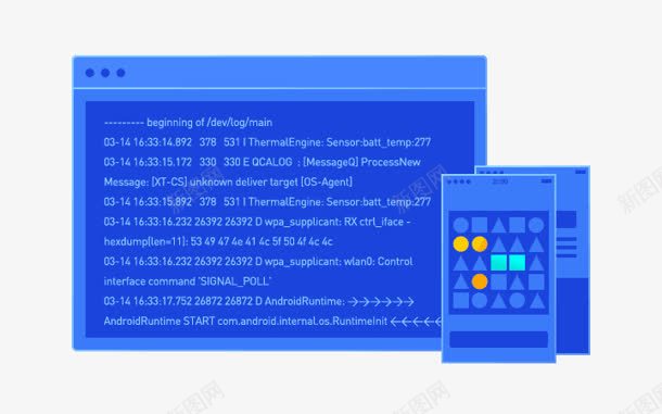 手机端电脑端网页png免抠素材_88icon https://88icon.com 手机 电脑 网页