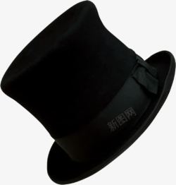 绅士黑帽子素材