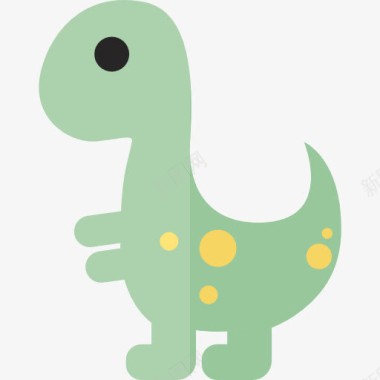 黑熊野生动物Dinosaur图标图标