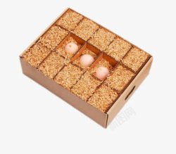 创意木盒里的鸡蛋素材