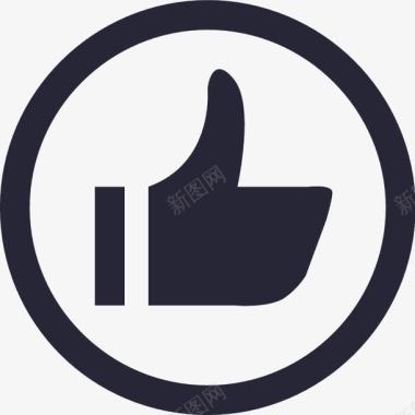 好评靠谱图标好评矢量图图标