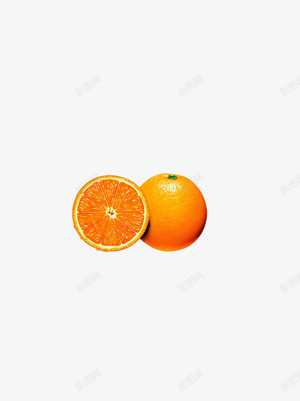 酸甜的橙子png免抠素材_88icon https://88icon.com 橙子 橙色 酸甜