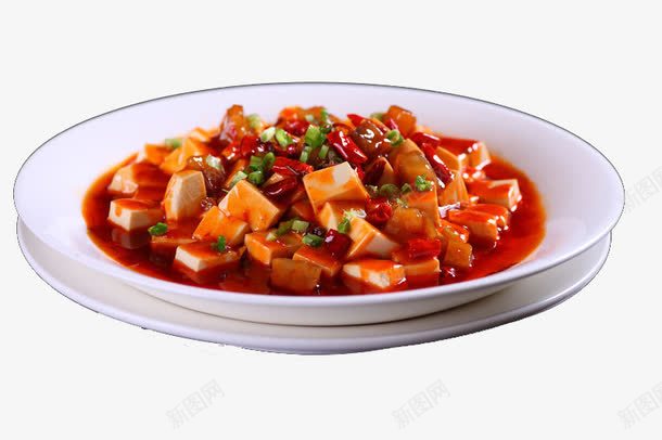 麻婆豆腐png免抠素材_88icon https://88icon.com 中国菜 中式菜品 家常菜 热菜 美味 餐饮美食 麻婆豆腐 麻辣豆腐