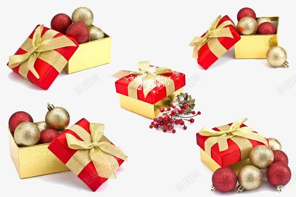 圣诞礼物盒png免抠素材_88icon https://88icon.com 免抠 圣诞 礼物盒 素材