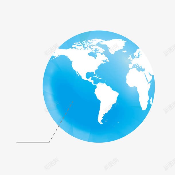 蓝色地球分析png免抠素材_88icon https://88icon.com ppt 分析 商务 圆形 地球 科技 蓝色 虚线