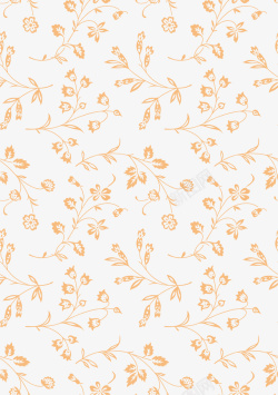 卡通手绘花纹底纹矢量图素材