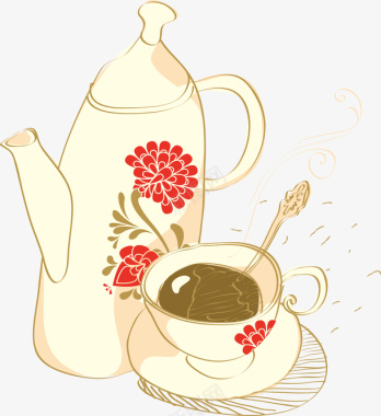 logo饮茶logo矢量图图标图标