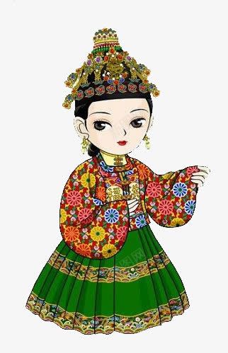 人物插图png免抠素材_88icon https://88icon.com 戴头饰的人物 穿古装的人物 美女