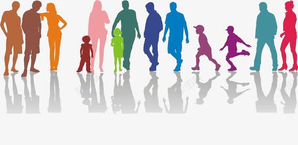 全家福人物背景png免抠素材_88icon https://88icon.com 一家人 人物剪影 全家福 卡通人物
