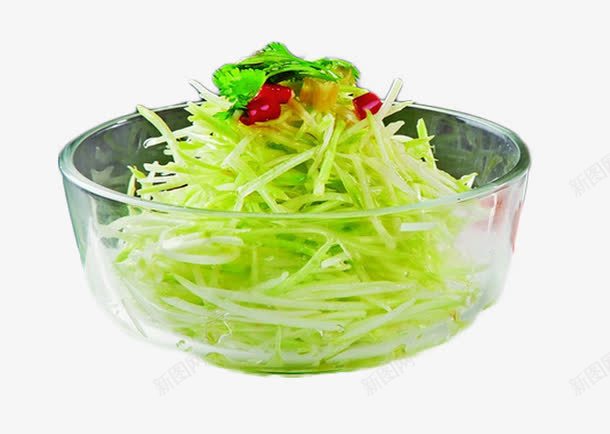 清拌葫芦丝片png免抠素材_88icon https://88icon.com 绿色食品 美味的 菜肴 葫芦丝 葫芦丝素材