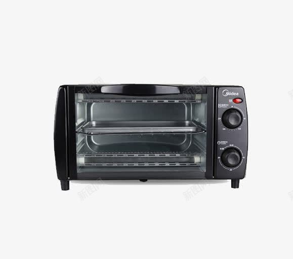 黑色厨具烤箱png免抠素材_88icon https://88icon.com 产品实物 电烤箱 黑色