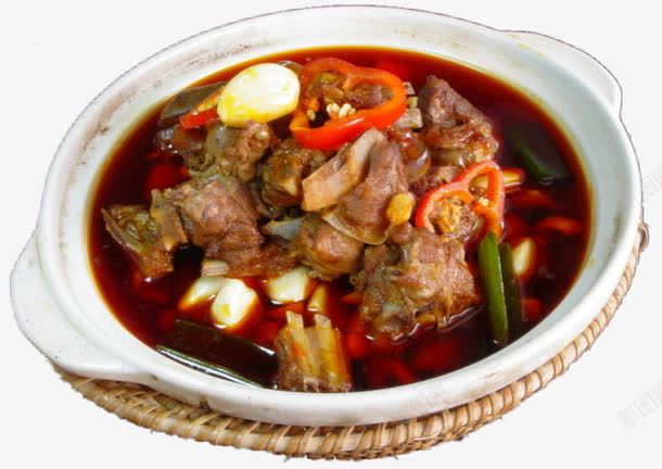 砂锅炖肉png免抠素材_88icon https://88icon.com 中华美食 中国美食 产品实物 传统美食 餐饮美食