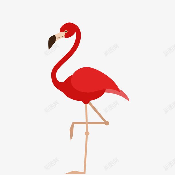 卡通丹顶鹤png免抠素材_88icon https://88icon.com 卡通丹顶鹤 手绘丹顶鹤