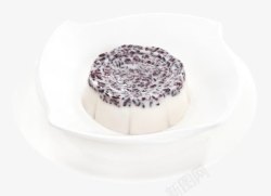 秘制椰汁紫米糕素材