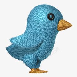 针织推特鸟Amazingtwitterbirdsico素材