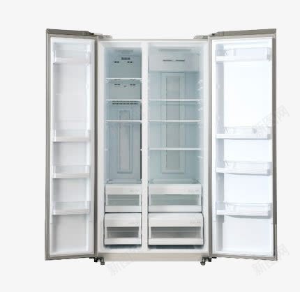 冰箱png免抠素材_88icon https://88icon.com 产品实物 直立冰箱 空冰箱