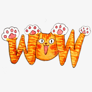 卡通猫png免抠素材_88icon https://88icon.com 动物 卡通 卡通猫 可爱 搞怪 猫