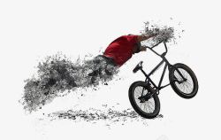 花式赛车单车运动高清图片