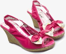 粉色女鞋夏季素材