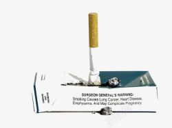 香烟与烟盒素材