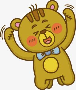 棕色老虎素材