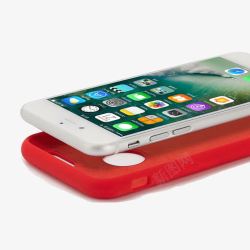 iphone7红色手机壳素材