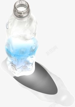 创意水制玻璃瓶素材