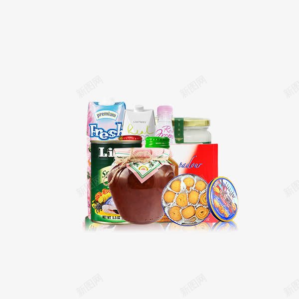 休闲食品png免抠素材_88icon https://88icon.com 休闲食品 休闲食品素材免费下载 酒坛 零食 饼干