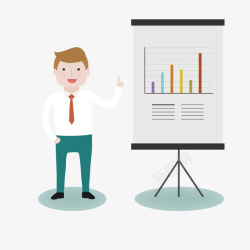 案商业计划书矢量图素材