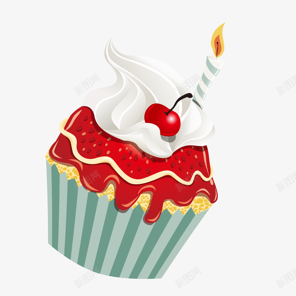 生日蛋糕食物矢量图ai免抠素材_88icon https://88icon.com 卡通 生日蛋糕 纸杯蛋糕 美食 食物设计 矢量图