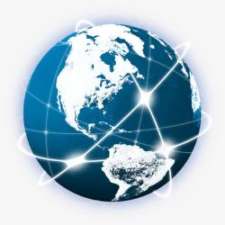 蓝色地球素材