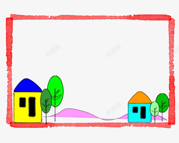 简约可爱风拍照框png免抠素材_88icon https://88icon.com 儿童 可爱风 拍照框 简约