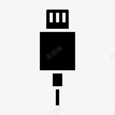 电池电缆电荷充电数据iPhone功率电图标图标