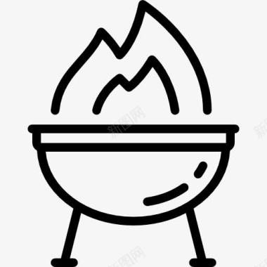 烧烤Barbecue图标图标