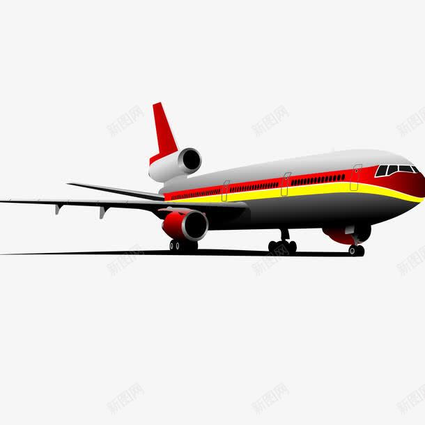 大型客机png免抠素材_88icon https://88icon.com 客机 客机免费png下载 彩绘客机矢量素材 彩色大型客机