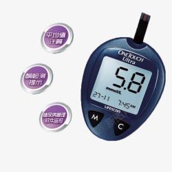 血糖测量仪器三个优点素材