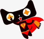 红色卡通超人天猫png免抠素材_88icon https://88icon.com 卡通 红色 超人