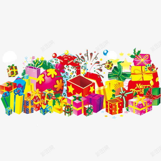 精美礼盒png免抠素材_88icon https://88icon.com 彩色 礼物 礼盒 精美