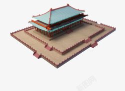 有质感的古代宫殿元素素材