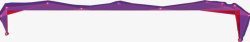 中秋节紫色线条包装素材