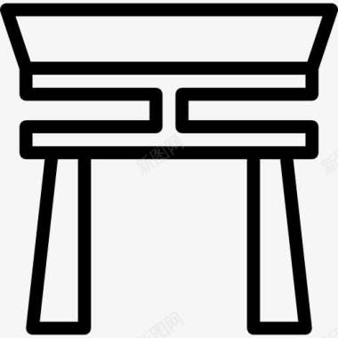 炳灵寺标志寺图标图标