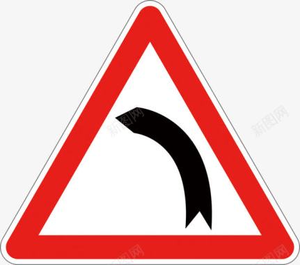 曲折道路道路左转图标图标
