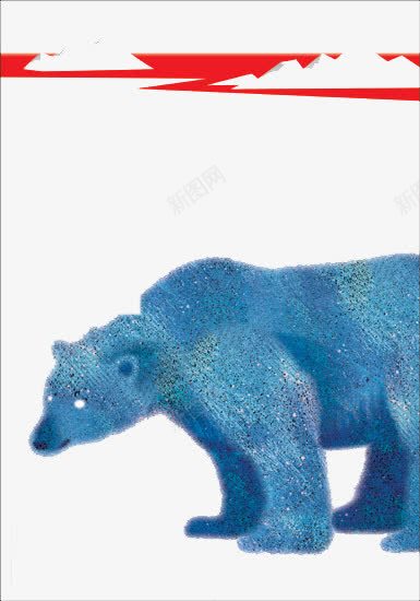 线条北极熊png免抠素材_88icon https://88icon.com 保护 动物 手绘 线条