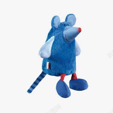 毛绒玩具背景老鼠可爱毛绒玩具图标图标