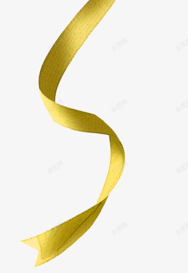 黄色纹理彩带装饰图案png免抠素材_88icon https://88icon.com 免抠PNG 彩带 纹理 装饰图案 黄色