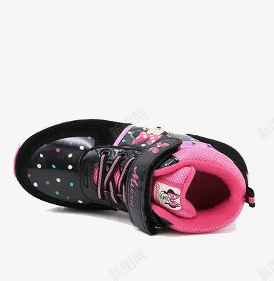 黑色童鞋可爱png免抠素材_88icon https://88icon.com 产品实物 鞋靴 黑色童鞋