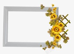 花卉边框背景ps花卉边框素材