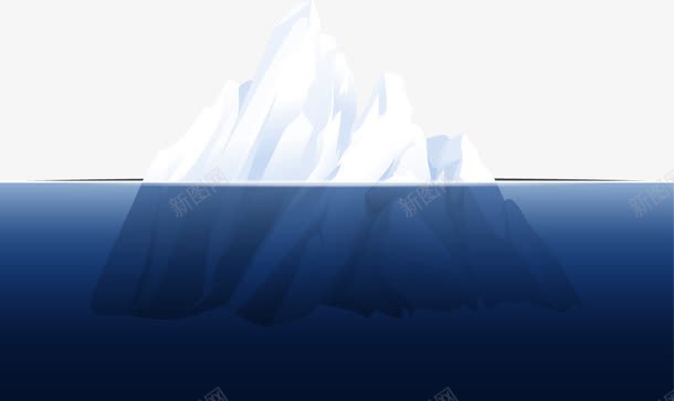 冰山的水下矢量图eps免抠素材_88icon https://88icon.com 冰 冰山 水 矢量图