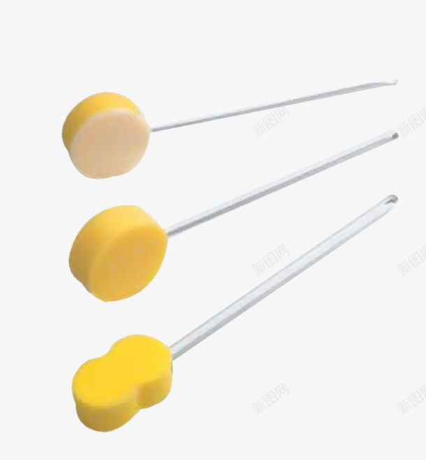 海绵头洗澡刷png免抠素材_88icon https://88icon.com 刷子 小沐浴刷 沐浴刷 洗澡刷 海绵头沐浴刷 黄色海绵头洗澡刷